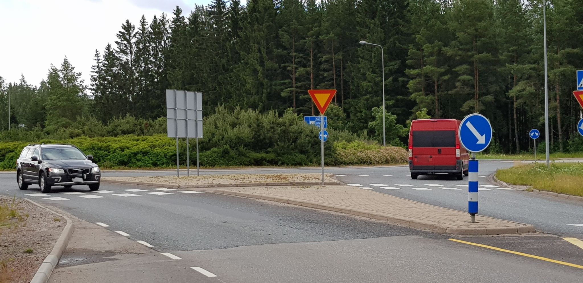 Kiertoliittymä läntisen sisääntuloväylän kohdalla kunnostetaan heinäkuussa  - Loviisan kaupunki