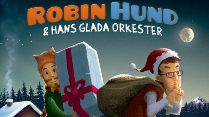 Robin Hund & Hans Glada orkester annons.